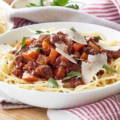 Kangaroo Bolognese