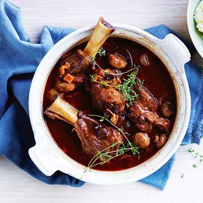 Lamb Shank Bourguignon